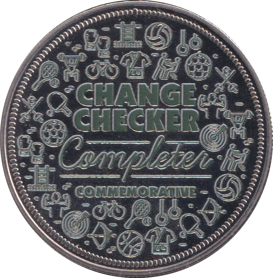 2016 CHANGE CHECKER COMPLETER COMMEMORATIVE COIN