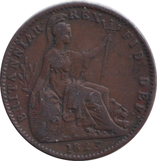 1823 FARTHING ( GF )