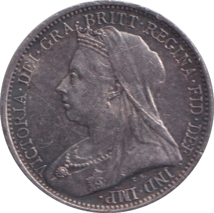 1901 EF MAUNDY FOURPENCE