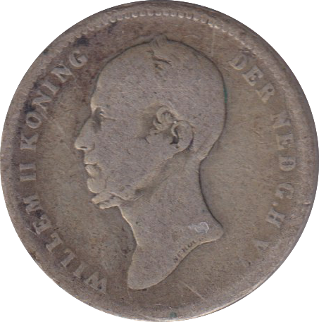 1849 25 CENTS NETHERLANDS