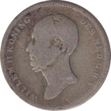1849 25 CENTS NETHERLANDS