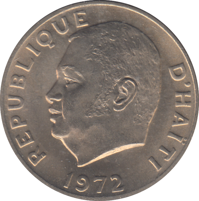 1972 50 CENTIMES HAITI