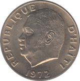 1972 50 CENTIMES HAITI