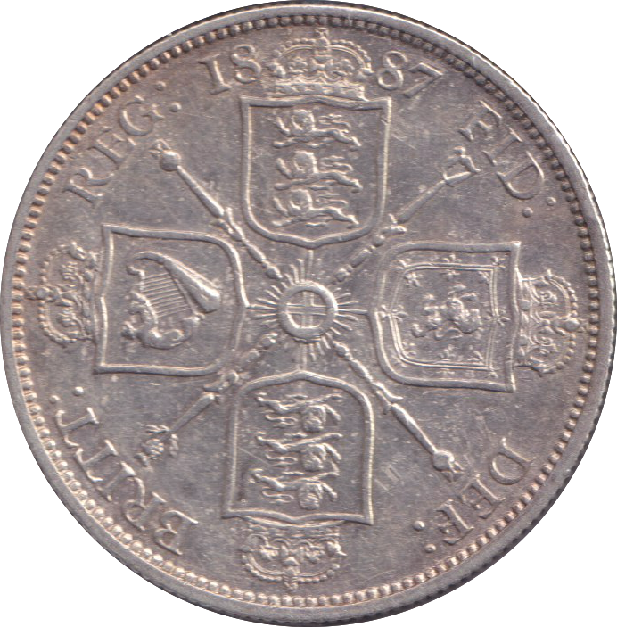 1887 FLORIN ( EF )