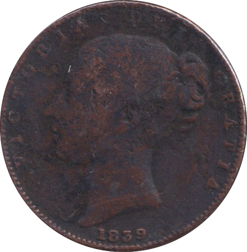 1839 FARTHING ( NF )