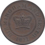 1811 BIRMINGHAM PENNY TOKEN