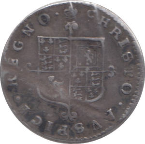 1660 SILVER FOUR PENCE CHARLES II