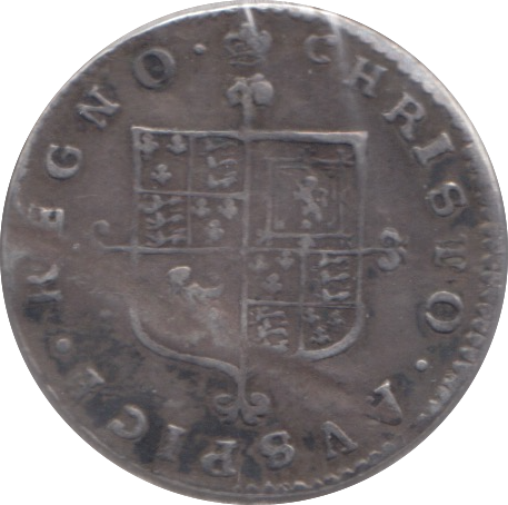 1660 SILVER FOUR PENCE CHARLES II