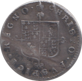 1660 SILVER FOUR PENCE CHARLES II