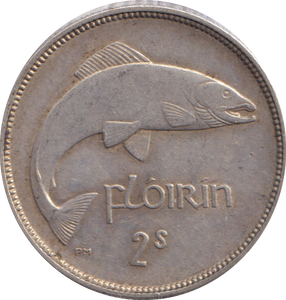 1928 SILVER IRELAND 2 SHILLING