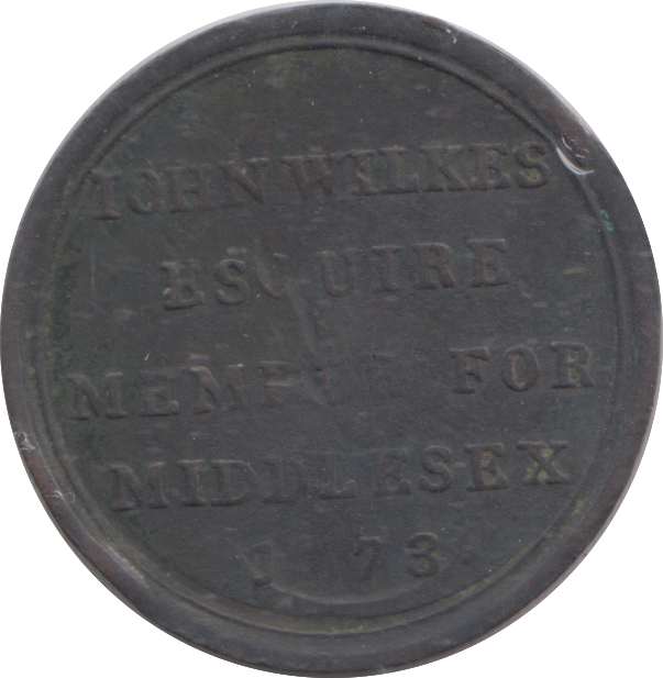 1773 MIDDLESEX MEDAL TOKEN