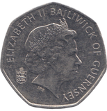 2012 50 PENCE BAILIWICK OF GUERNSEY