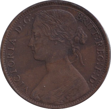 1866 PENNY ( FINE )