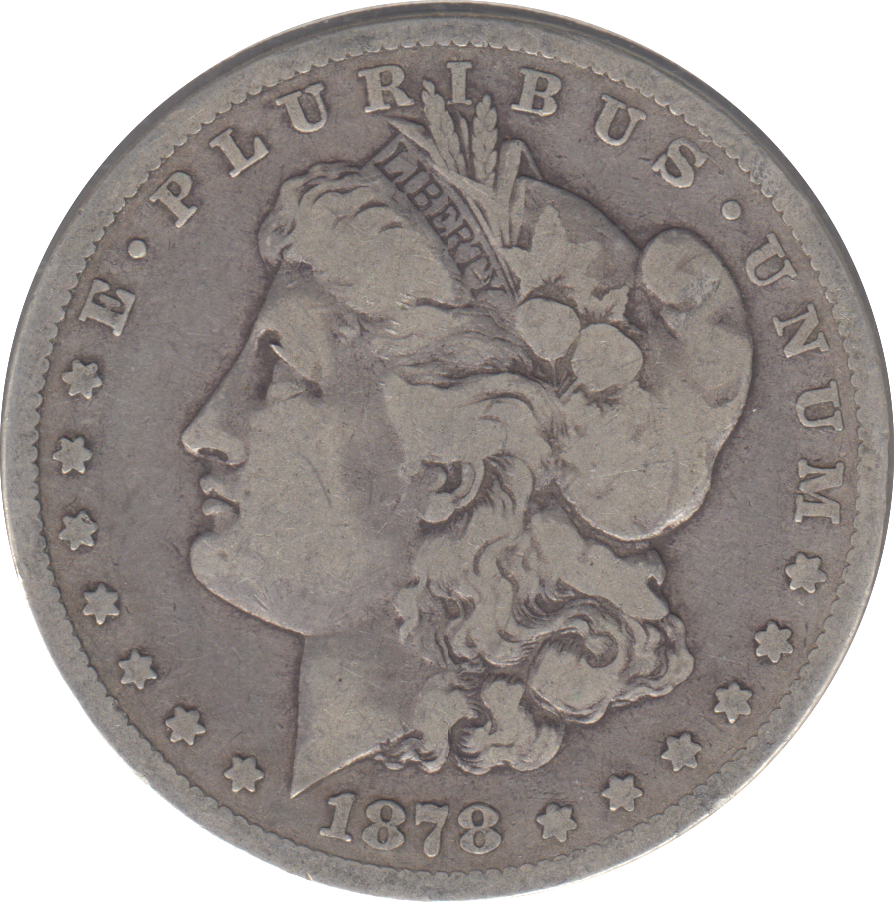 1878 SILVER MORGAN DOLLAR USA CARSON CITY