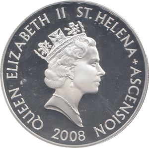 2008 SILVER PROOF £5 SIR DOUGLAS BADER