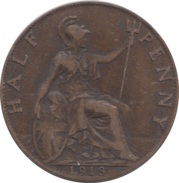 1918 HALFPENNY ( GF )