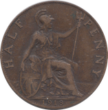 1918 HALFPENNY ( GF )