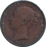 1847 FARTHING ( GF )