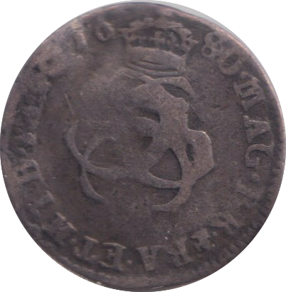 1680 MAUNDY THREEPENCE ( NF )