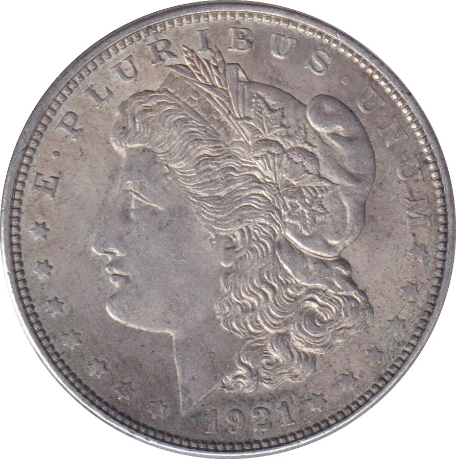 1921 SILVER MORGAN DOLLAR USA