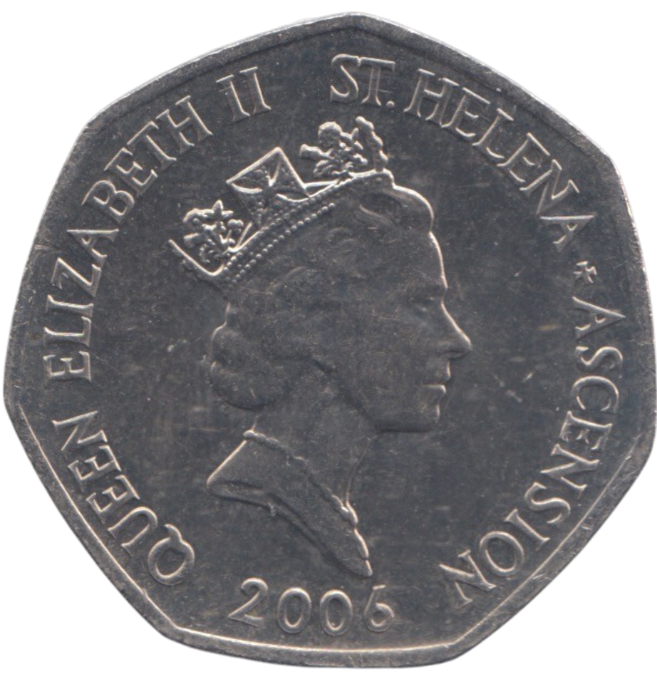 2006 50 PENCE ST HELENA