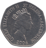2006 50 PENCE ST HELENA