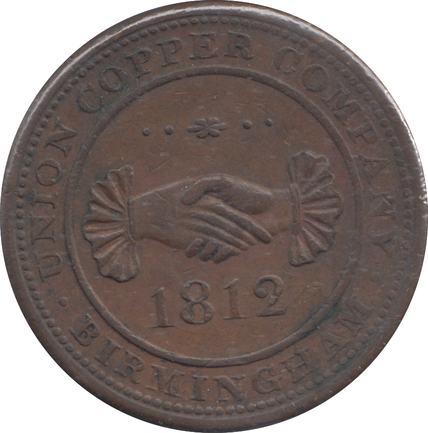 1812 BIRMINGHAM PENNY TOKEN