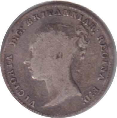 1866 THREEPENCE ( NF )