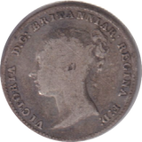 1866 THREEPENCE ( NF )