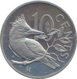 1973 PROOF 10 CENTS BRITISH VIRGIN ISLANDS