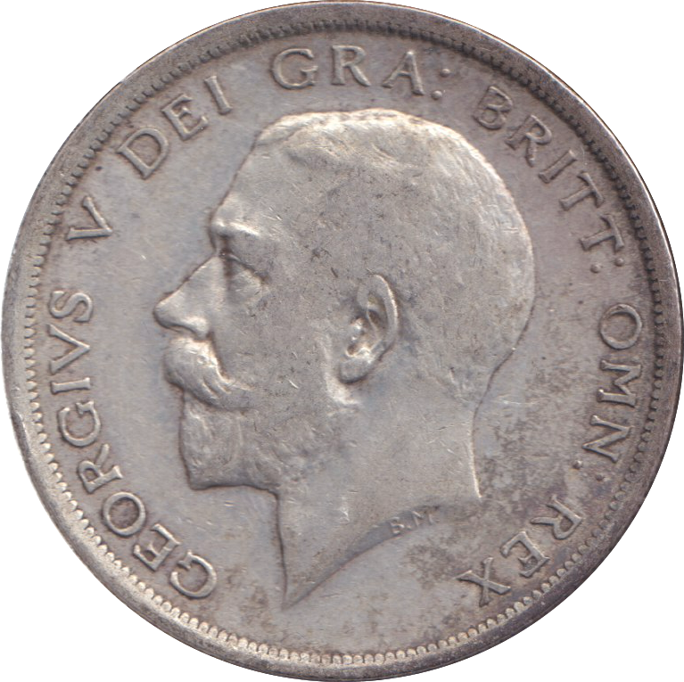 1919 HALFCROWN ( VF )