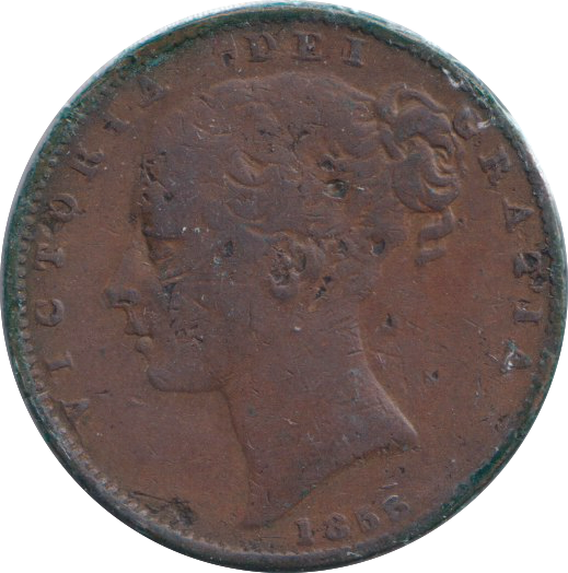 1855 FARTHING ( NF )