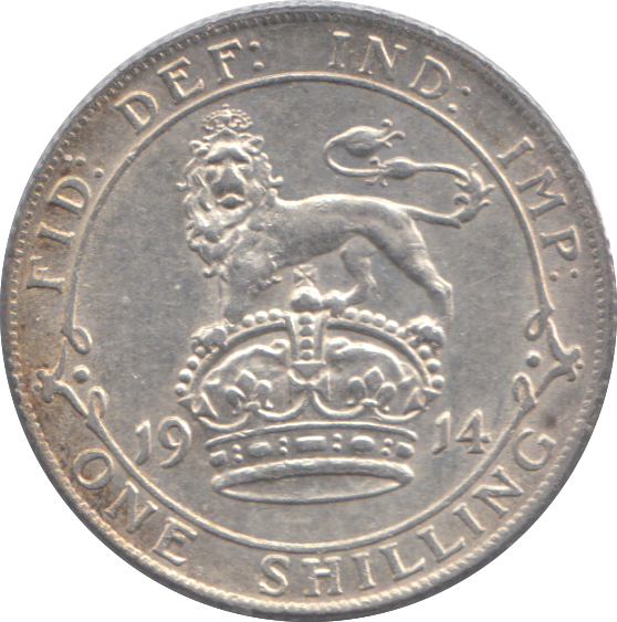 1914 SHILLING ( EF )
