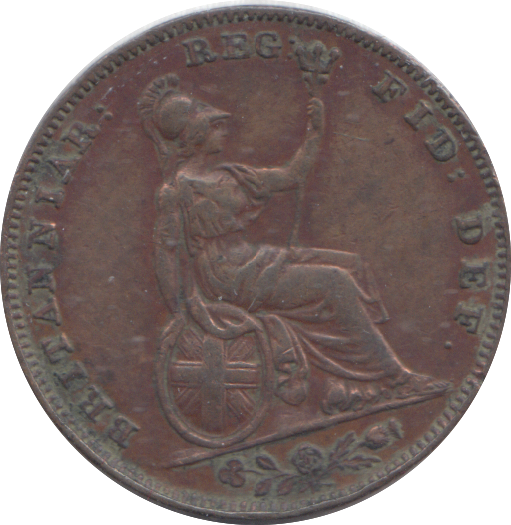 1838 FARTHING ( VF )