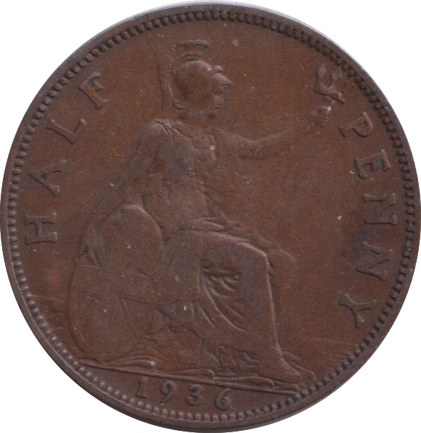 1936 HALFPENNY ( GF )