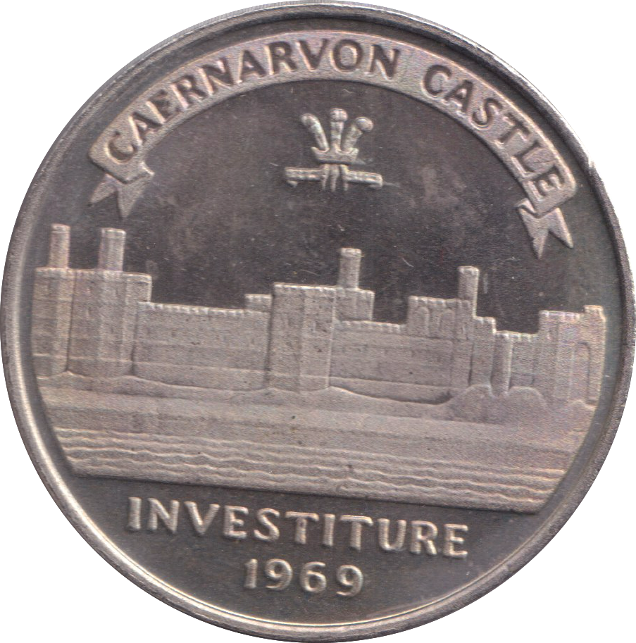 2969 MEDALLION CAERNARVON CASTLE