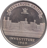 2969 MEDALLION CAERNARVON CASTLE