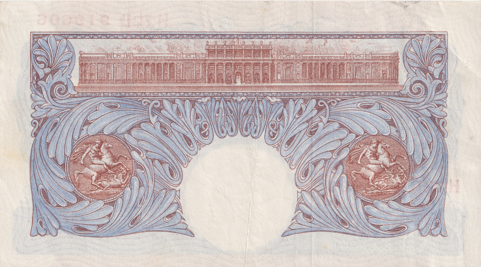 ONE POUND BANKNOTE BANK OF ENGLAND PEPPIATT £1-89