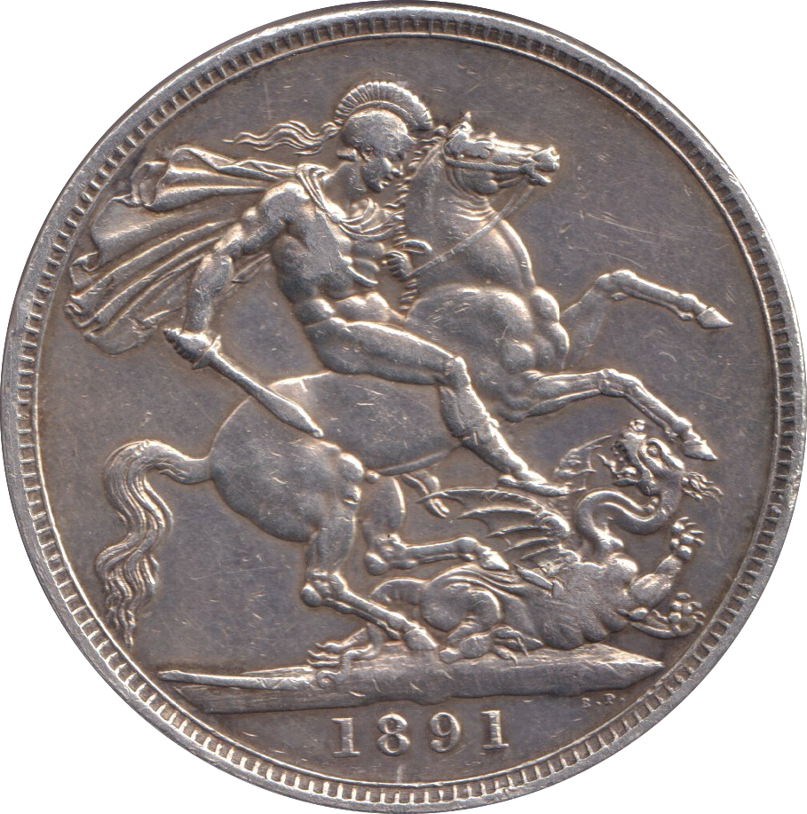 1891 CROWN ( VF )