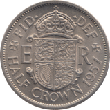 1957 HALFCROWN ( AUNC )