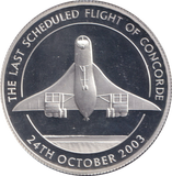 2003 SILVER TEN DOLLARS EAST CARIBBEAN STATES