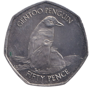 2021 50P PENGUIN FALKLANDS ISLAND