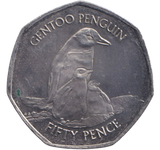 2021 50P PENGUIN FALKLANDS ISLAND