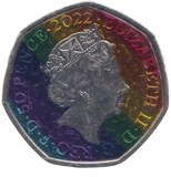 2022 PRIDE 50P COLOURED