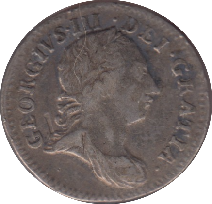 1762 MAUNDY THREEPENCE ( VF ) 3