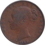 1841 FARTHING ( FINE )