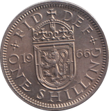 1966 SCOTTISH SHILLING ( UNC )