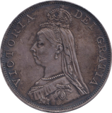 1887 DOUBLE FLORIN ( EF )