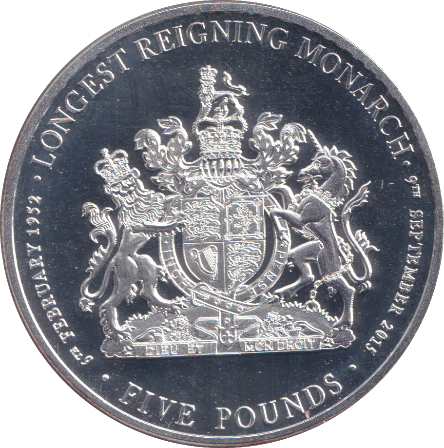 2015 SILVER PROOF FIVE POUND