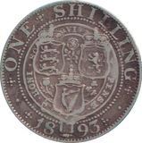 1893 SHILLING ( GF )